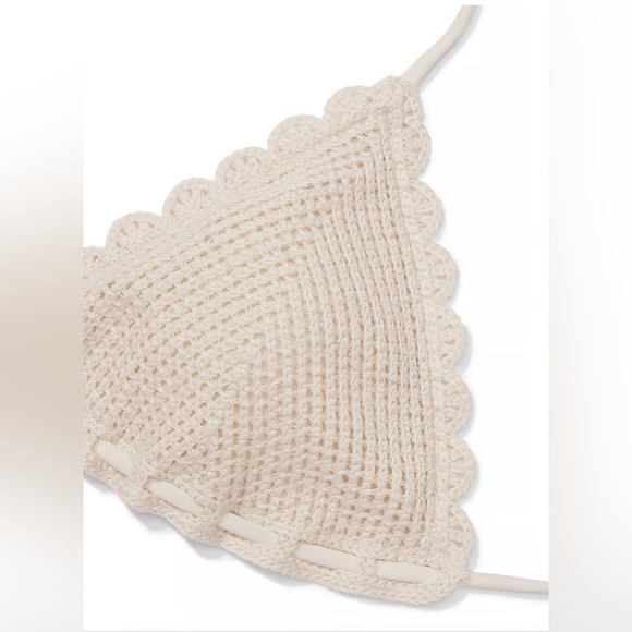 VICTORIA'S SECRET SWIM
New Style! Crochet Triangle Bikini Top-NEW - Picture 4 of 4
